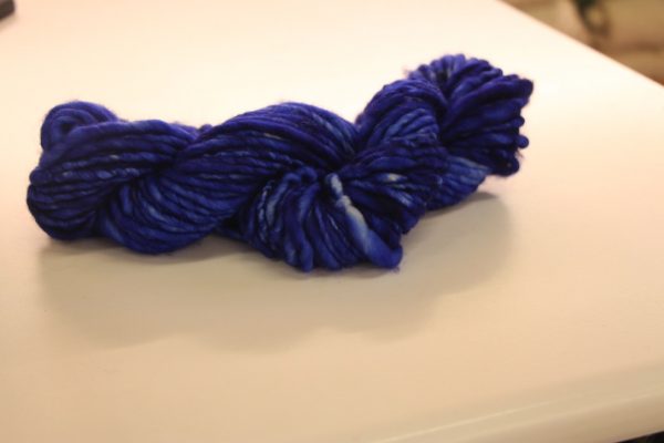Merino Handspun Wool Blue